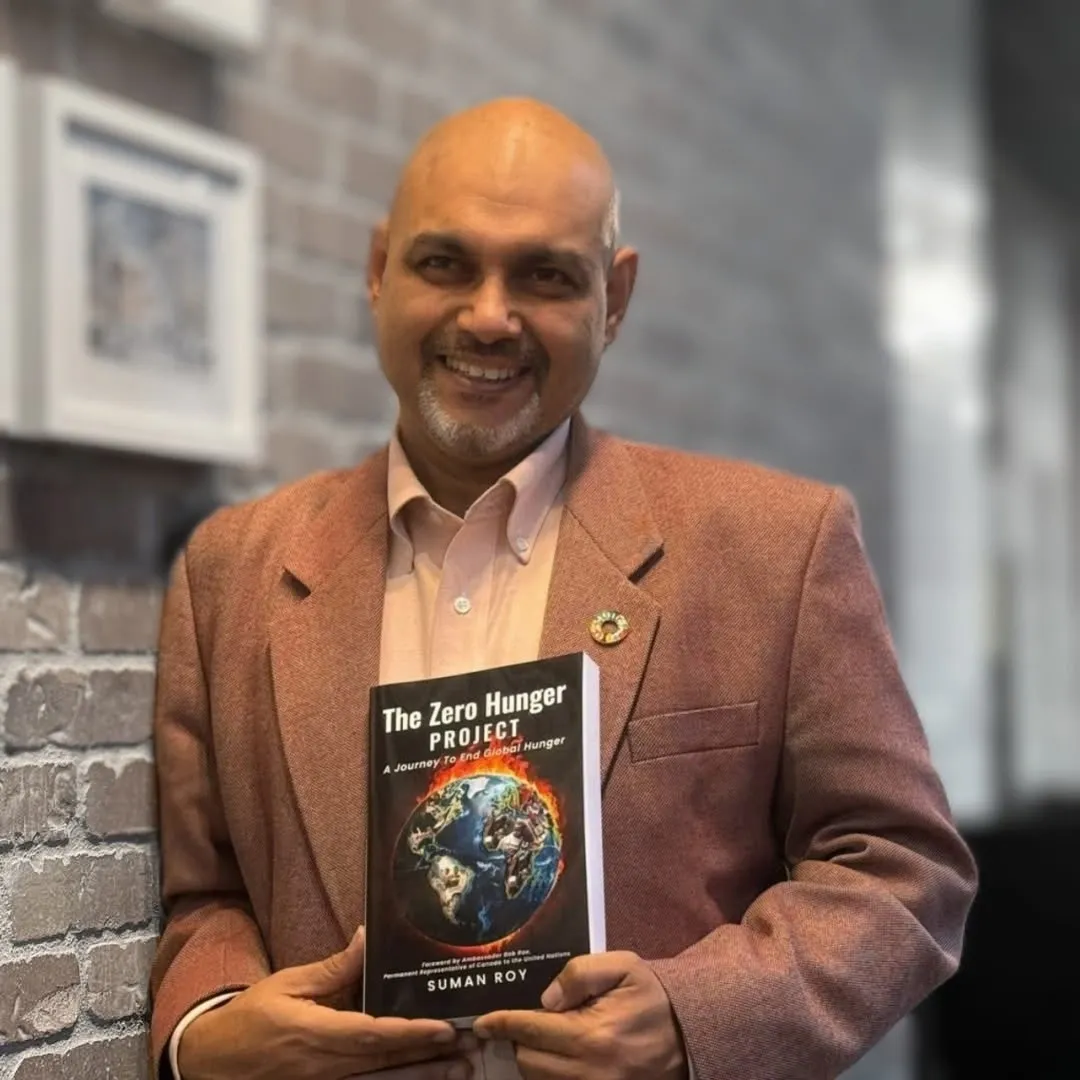 Suman Roy on The Zero Hunger Project: Why a Scarborough Food Bank Founder Wrote the Book on Ending Global Hunger